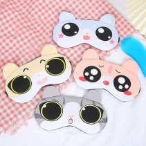 Cute Cartoon Blackout Eye Mask for Hot & Cold Therapy