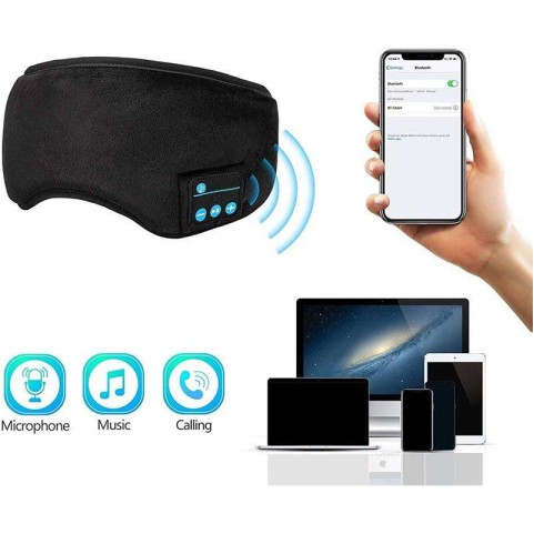 Cotton Wireless Bluetooth Sleep Eye Mask