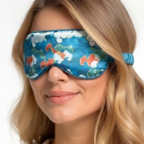 Women's Comfortable Printed Silk Eye Mask