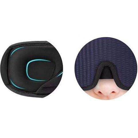 3D Contoured Blackout Sleep Eye Mask