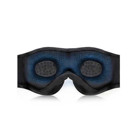 Wireless Bluetooth 3D Light-Blocking Sleep Mask for Side Sleepers