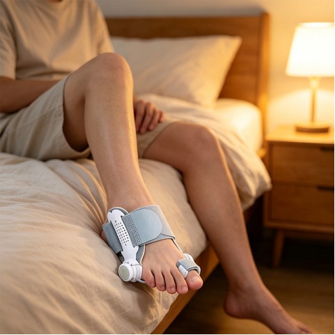 Adjustable and breathable toe corrector