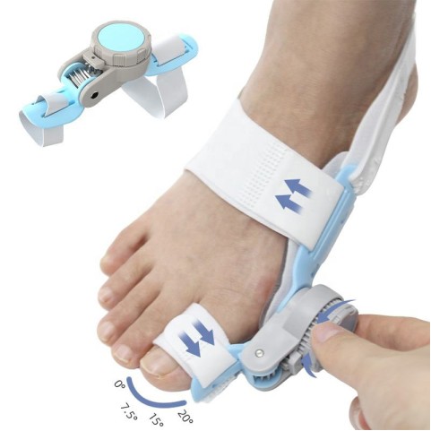 Adjustable Toe Separator for Hallux Valgus Correction