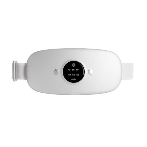 Smart Waist Massager with Digital Display Heat Therapy and Vibration