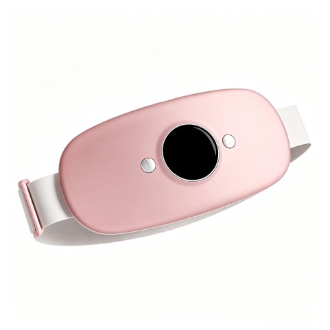 Smart Waist Massager with Digital Display Heat Therapy and Vibration