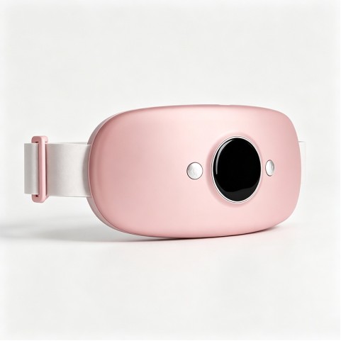 Smart Waist Massager with Digital Display Heat Therapy and Vibration