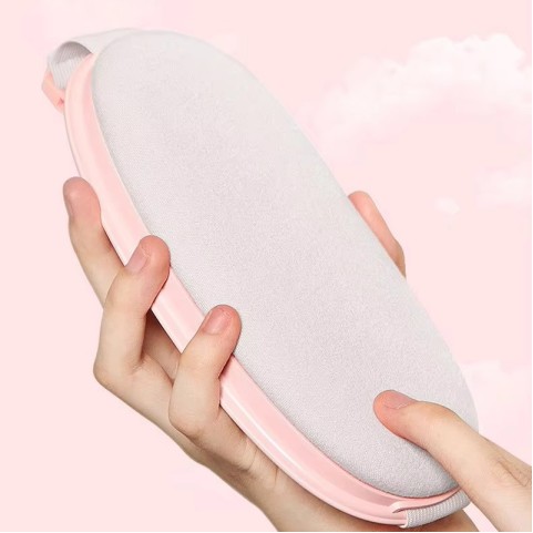 Smart Waist Massager with Digital Display Heat Therapy and Vibration