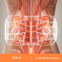 Smart Grey USB Heated Waist Massager